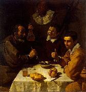 Drei Manner am Tisch